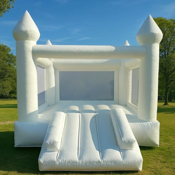 White Slide Bounce House - Image 4