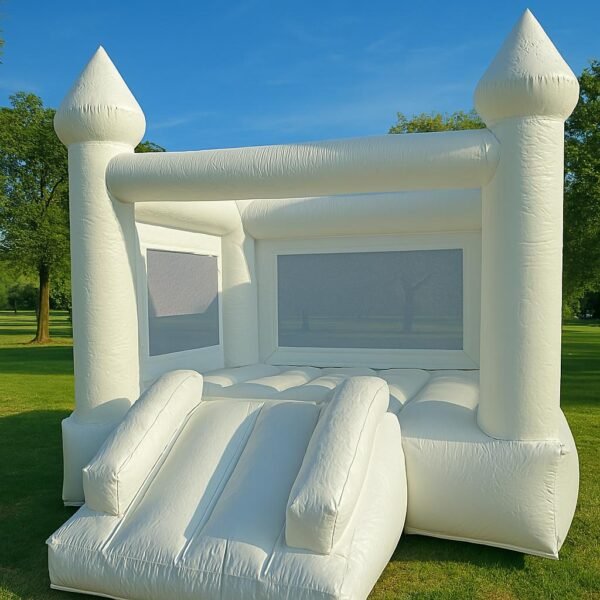 White Slide Bounce House - Image 3