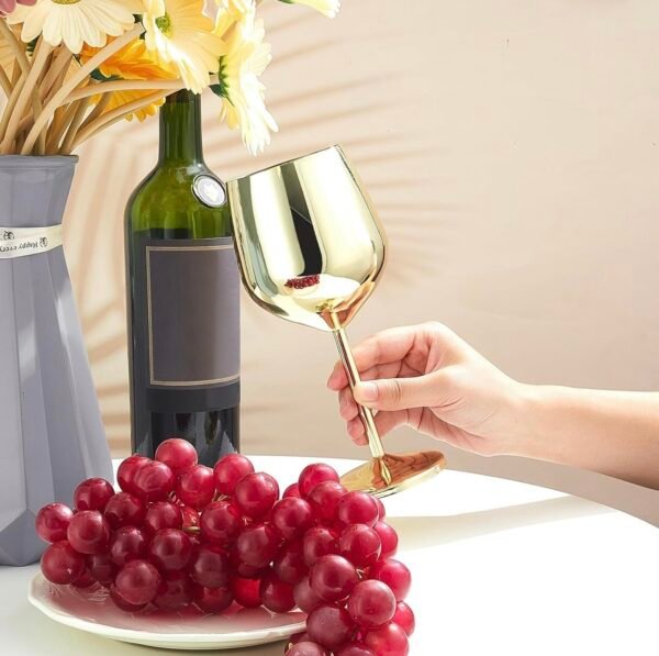 Gold Glass of Vine