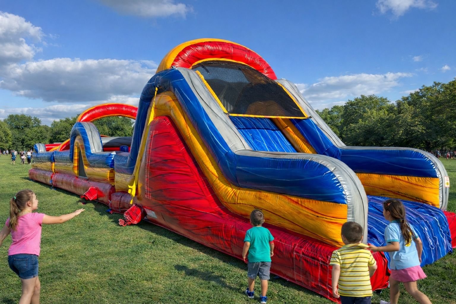 63 ft Obstacle Course